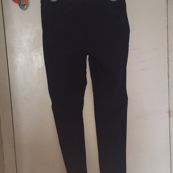 Simply Vera Vera Wang Dark Blue Stretch Pants - Picture 3 of 8